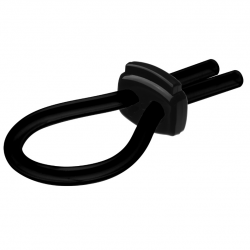ERECTO MED ANELLO NERO - M