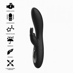 IBIZA ROTATING RABBIT VIBRATOR